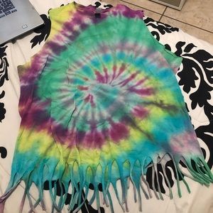 Handmade tie die shirt
